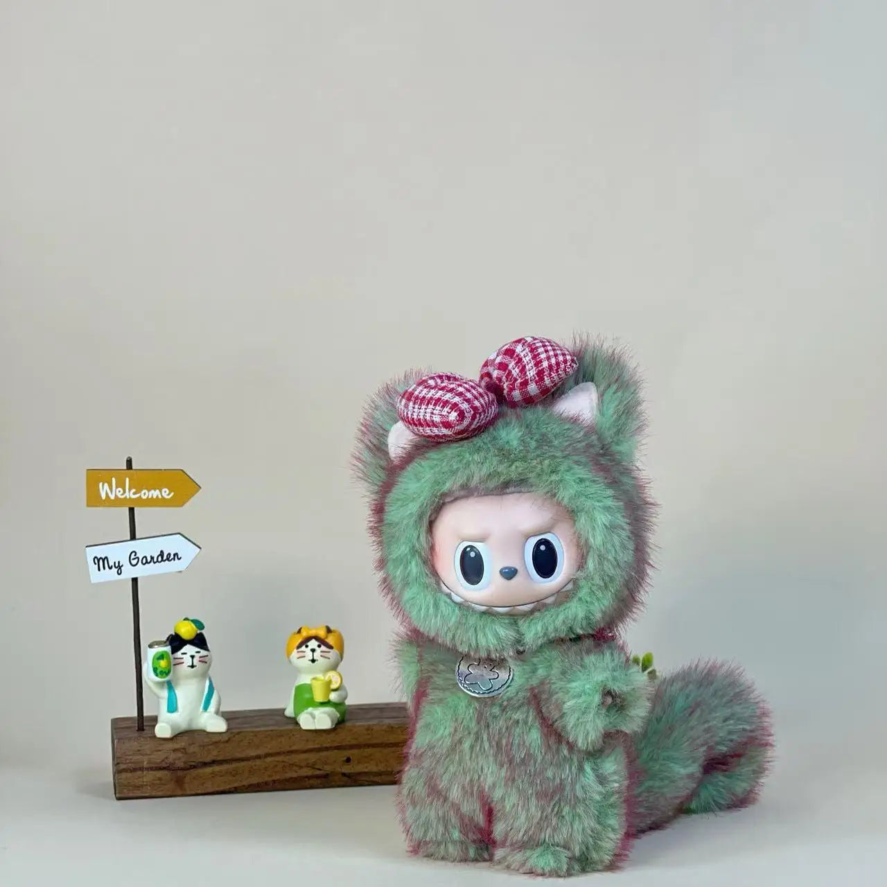 New Product Baby Clothes Vinyl 17cm Doll Cute Set Animal Fox Dog Rabbit Cat Plush Set Doll [Only Clothes for Sale, No Dolls]