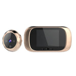 2.8-inch Video Doorbell LCD Screen Digital Doorbell Monitor with Surveillance Camera Display Outdoor Motion Detection Eye