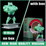Pokemon Toys GYM Figurines Cartoon Fitness Muscle Man Action Figure Charmander Bulbasuar Squirtle Gengar Fit Model Anime Toys
