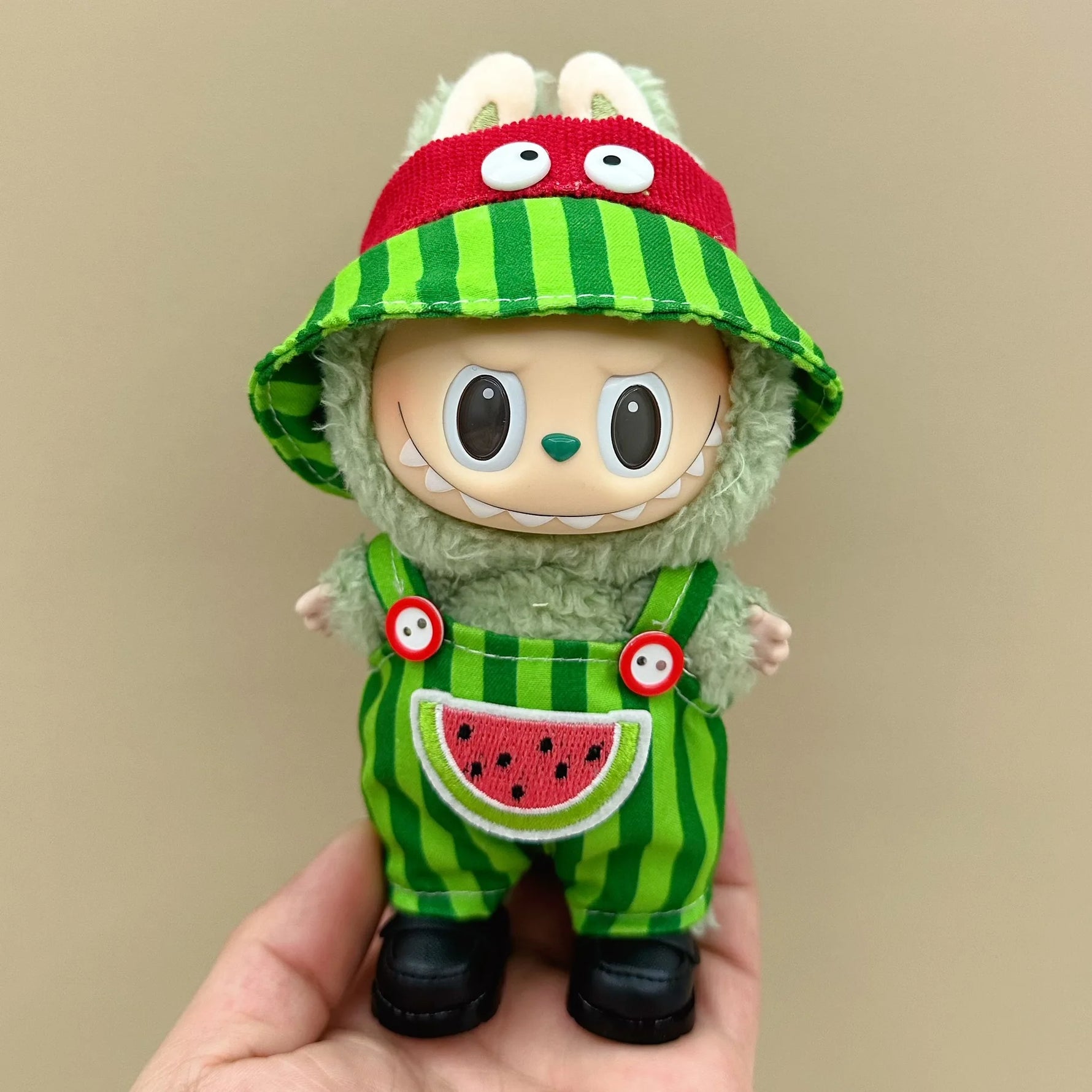 Doll Clothes For 15-17CM I II III Labubu Outfits Mini Plush Cotton Idol Doll Universal Clothing Sitting Party Accessories Gifts