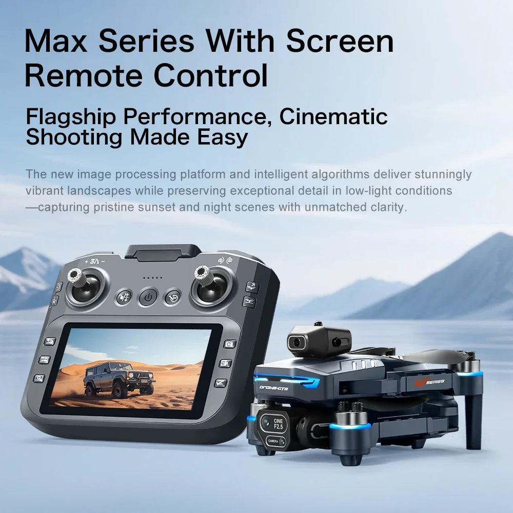 Xiaomi GT8 Drone 8K Professional Dual Camera GPS FPV Brushless Motor Optical Flow Hovering Folding Quadcopter 4K RC Dron Toys