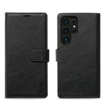 2 In 1 Magnetic Leather Case for Samsung Galaxy S25 Ultra S24 Plus S23 + S25Ultra S25U Wireless Charging Card Slot Phone Cover