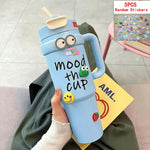 1000ML Thermal Water Bottle 32oz Large Capacity With Straw Stainless Steel Thermos Bottle Cold and Hot Thermos Cup