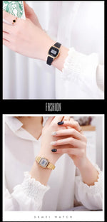 SKMEI 1901 Luxury Small Dial Digital Women Watch Ladies Calendar Waterproof Lady Sports Wristwatches Girl Clock 1252 Reloj Mujer