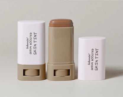 New Balm Serum Boosted Skin Tint Silky Texture Moisturizing Coverage Plumper Even Skin Tone Best Stick Foundation Travel Makeup