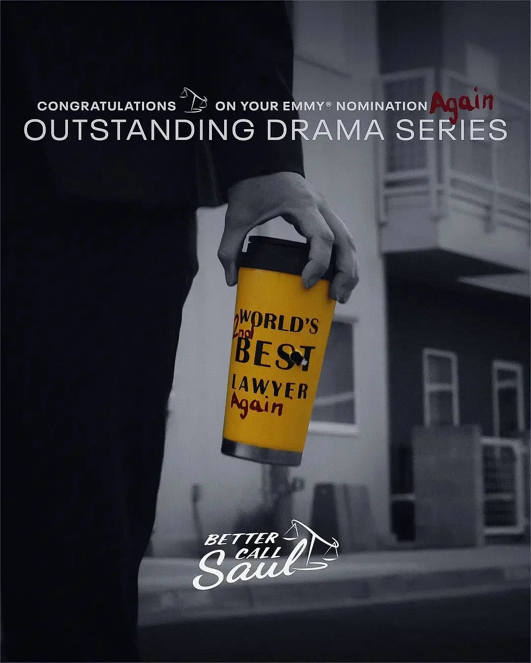 “Better Call Saul”Water Cup Yellow Coffee Cup Stainless Steel Car Insulated Cup“Breaking Bad”