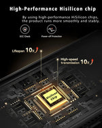 Dash Cam Dual Lens 4K UHD Recording Car Camera DVR Night Vision Video Recorder GPS Wi-Fi Room Black Box 2.5K Rear View Camera