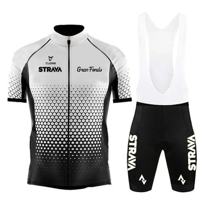 Maillot de cyclisme STRAVA pour homme