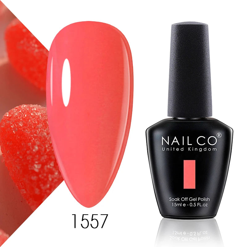 NAILCO 15ml Top Coat And Base Coat Art Design Gel Nail Polish Top Base Coat UV LED Soak Off Gel Nail Varnish
