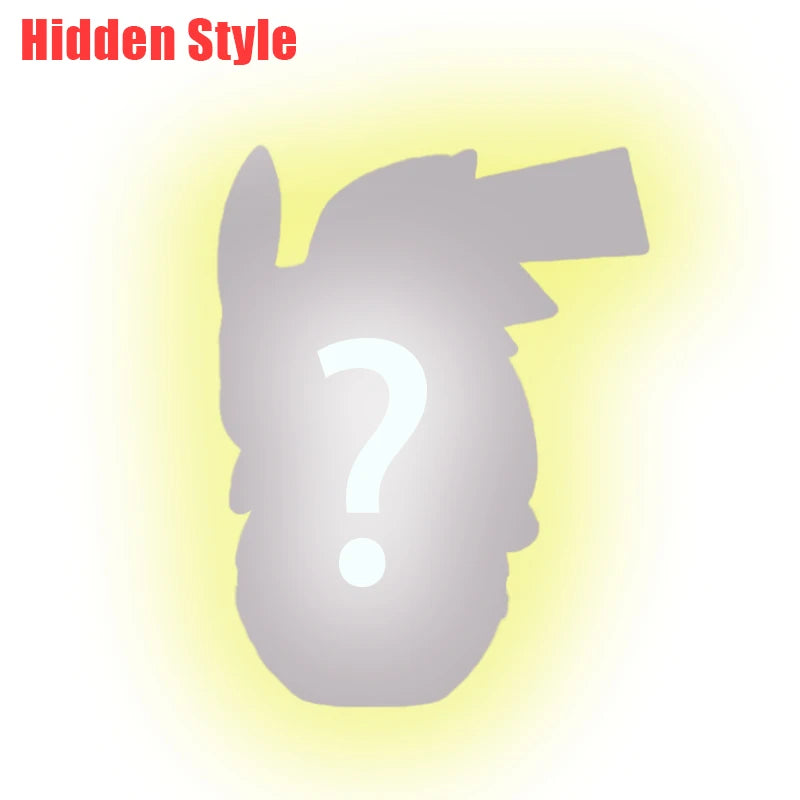 New Sell Pok é mon Series Blind Box Luminous Elf Ball Small Ornament Kawaii Cartoon Desktop Car Figurine Doll Toys Birthday Gift