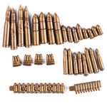 MOC WW2 Military War Weapon Soldier Accessories Building Blocks Roadblock Motorcycle Weapon case container Weapon Bag Brick Toy