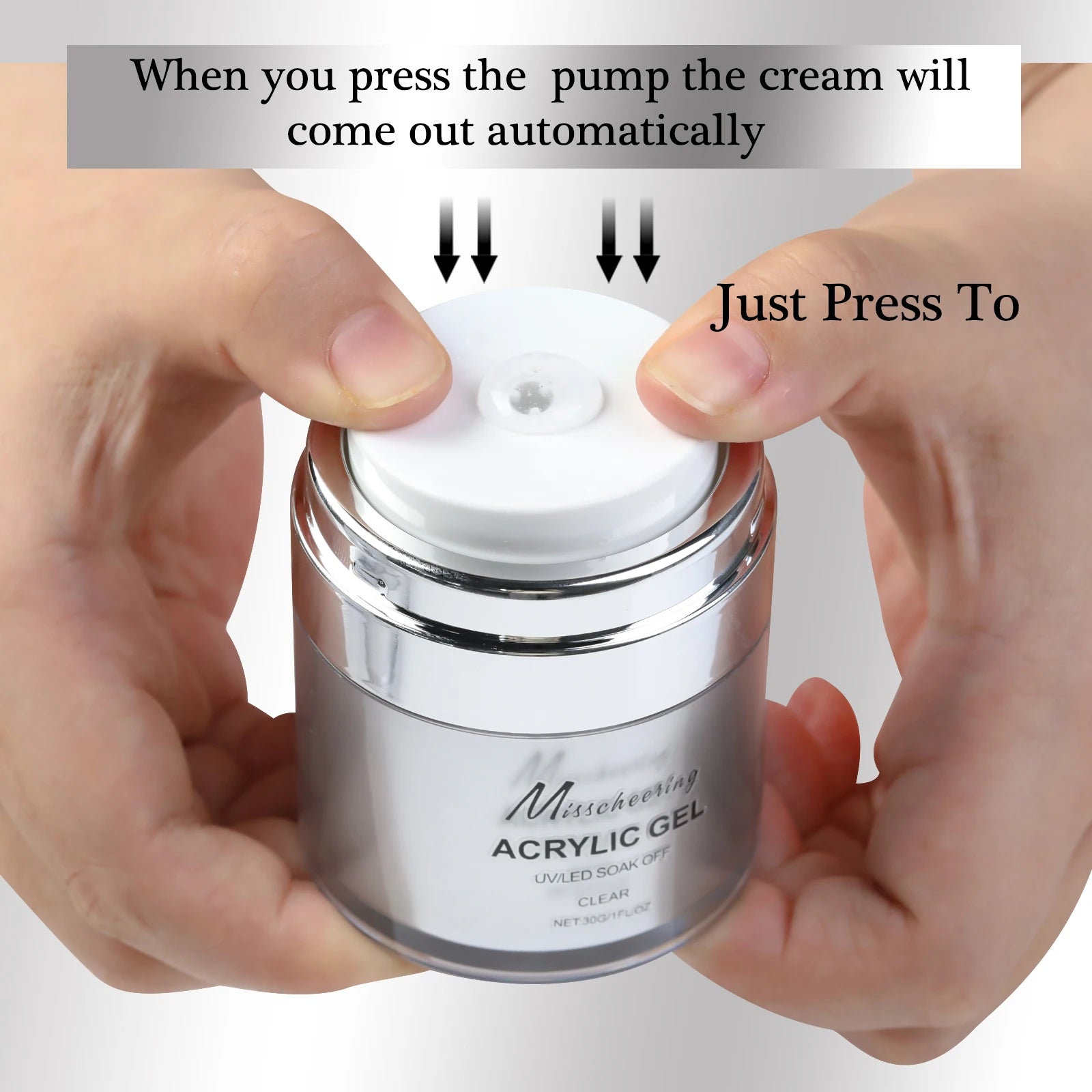 15/30g Quick Builder Nail Gel White Nude Pink Clear Nail Art Extension Gel Multifunctional Acrylic Gel Soak Off UV LED for Salon