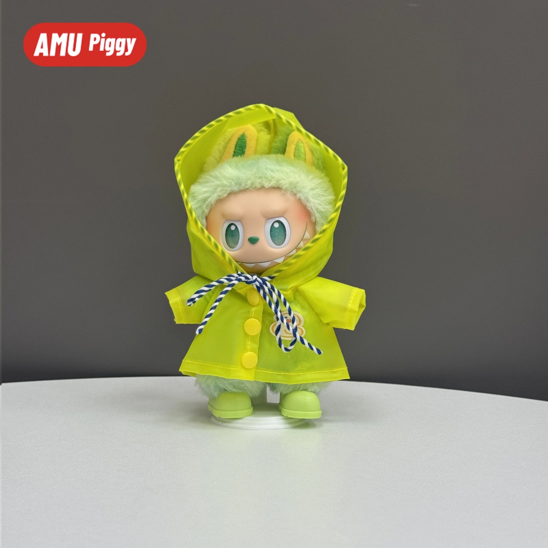 Doll Clothes: Baby Clothes Third Generation, Front High Energy Set, Sitting Party, Macaron,Only clothes