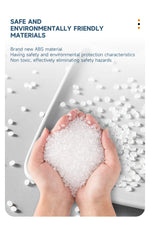 Circular Black Self Powered Wireless Doorbell AC 110v 220v US/EU Plug With 60 Rings Waterproof Long-Distance Kinetic Door Bell