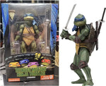 Ninja Turtle Anime Action Figure Neca 1990 Film Version Edição limitada, Estátua de PVC Presentes de Aniversário do Menino