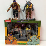 2PCS/Set NECA Shredder Michelangelo Foot Solder Donatello Krang Figure Bebop Rocksteady Turtle Figure Action Figurine Toy