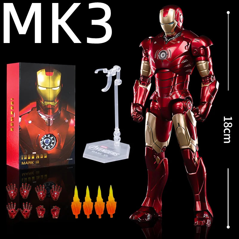 Original Iron Man Legends Mk42 War Machine MK1 MK2 MK3 MK4 MK5 MK6 MK7 Spider Man Avengers Infinity War Action Figure