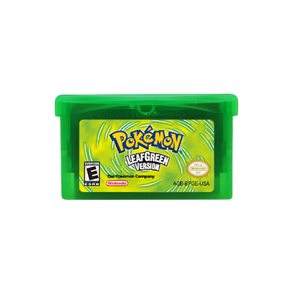 Cartouche Pokémon GBA – Série de Jeux pour GBA, NDS, GBM, GBA SP – Version Anglaise

