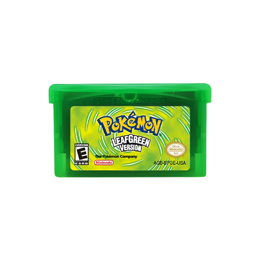 Cartouche Pokémon GBA – Série de Jeux pour GBA, NDS, GBM, GBA SP – Version Anglaise

