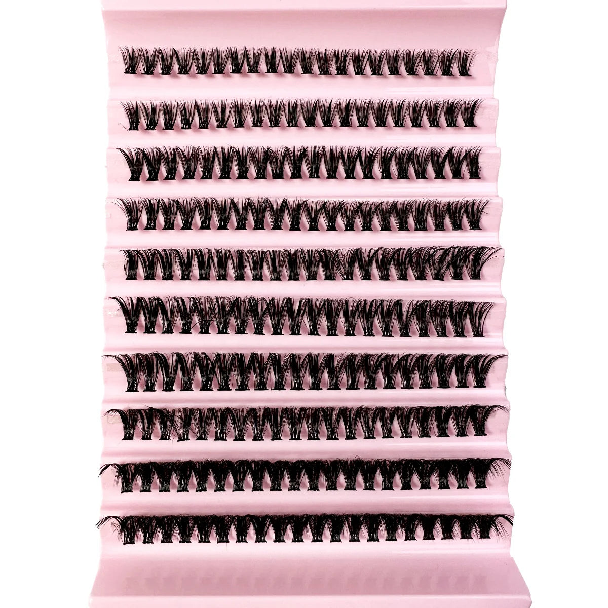 300/120PCS 5D Fluffy Cluster Lashes 30D-100D Natural Thick Eyelash Clusters Individual Lashes DIY Eyelashes Extension Makeup