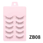 New Manga Lashes Soft Natural Eyelashes Thick False Eyelashes Manga Eyelashes Daily Dating Makeup Eyelashes Lashes Wispy