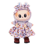 Doll Bedding Furniture For labubu 17cm Plush Doll Clothes Accessories Girl‘s Toys Birthday Christmas Gift