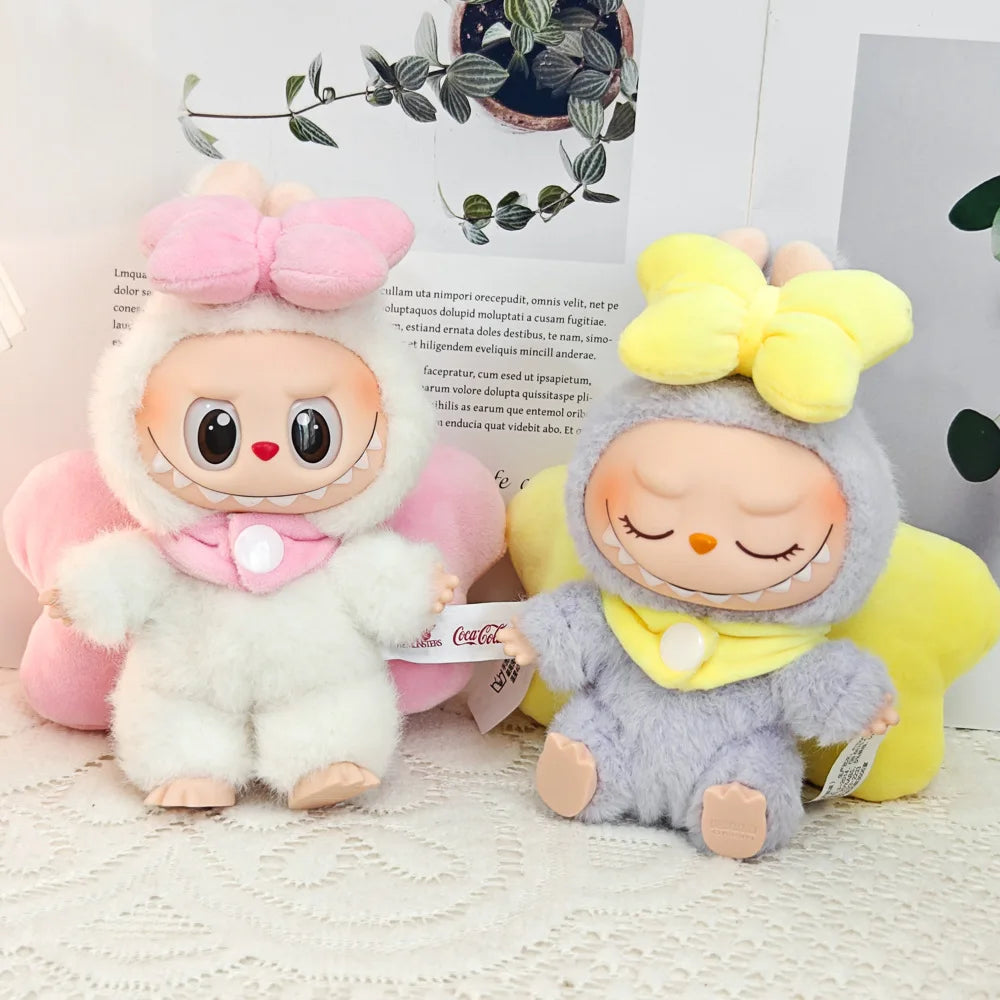 Doll Clothes For Labubu V1 V2 V3 Doll Plush Idol Doll Angel Wings Serise Decoration Accessories Diy Toy Sitting Party Fans Gift