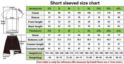 2024 Cycling Clothes Mtb Male Clothing Equipment Man Professional Shirt Shorts Men Jumper Summer Bike Jersey Bib Men's Tricuta