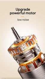 Electric Milk Frother USB Rechargeable Handheld Egg Beater 3 Speeds Foam Maker Mixer Coffee Drink Frothing Wand Foamer Kitchen