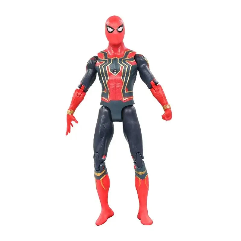 Avengers Hero Iron Man Spider Man Captain Marvel Thanos Deadpool Hulk Loki Action Figures Model Dolls Christmas Gifts Kids Toys