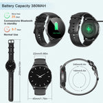 Blackview X20 Smart Watch with Health Monitoring Fitness Tracking 1.43” HD AMOLED Screen Bluetooth Watches for Men Women Gifts