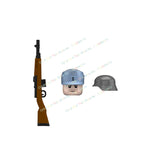 N601-650 MOC Military War Infantry Soldiers Action Figures Creative Bricks Accessories Building Blocks Children's Toys Gifts