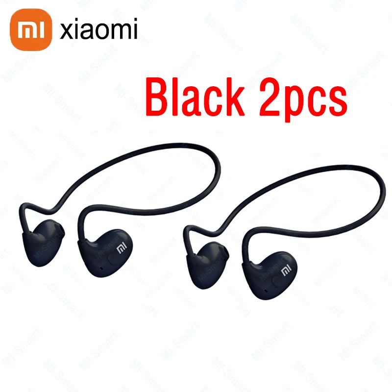 Xiaomi Wireless Bluetooth 5.3 Headphones Bone Conduction Waterproof Headset Stereo Over-Ear Sports Earphones Earbuds with Mic