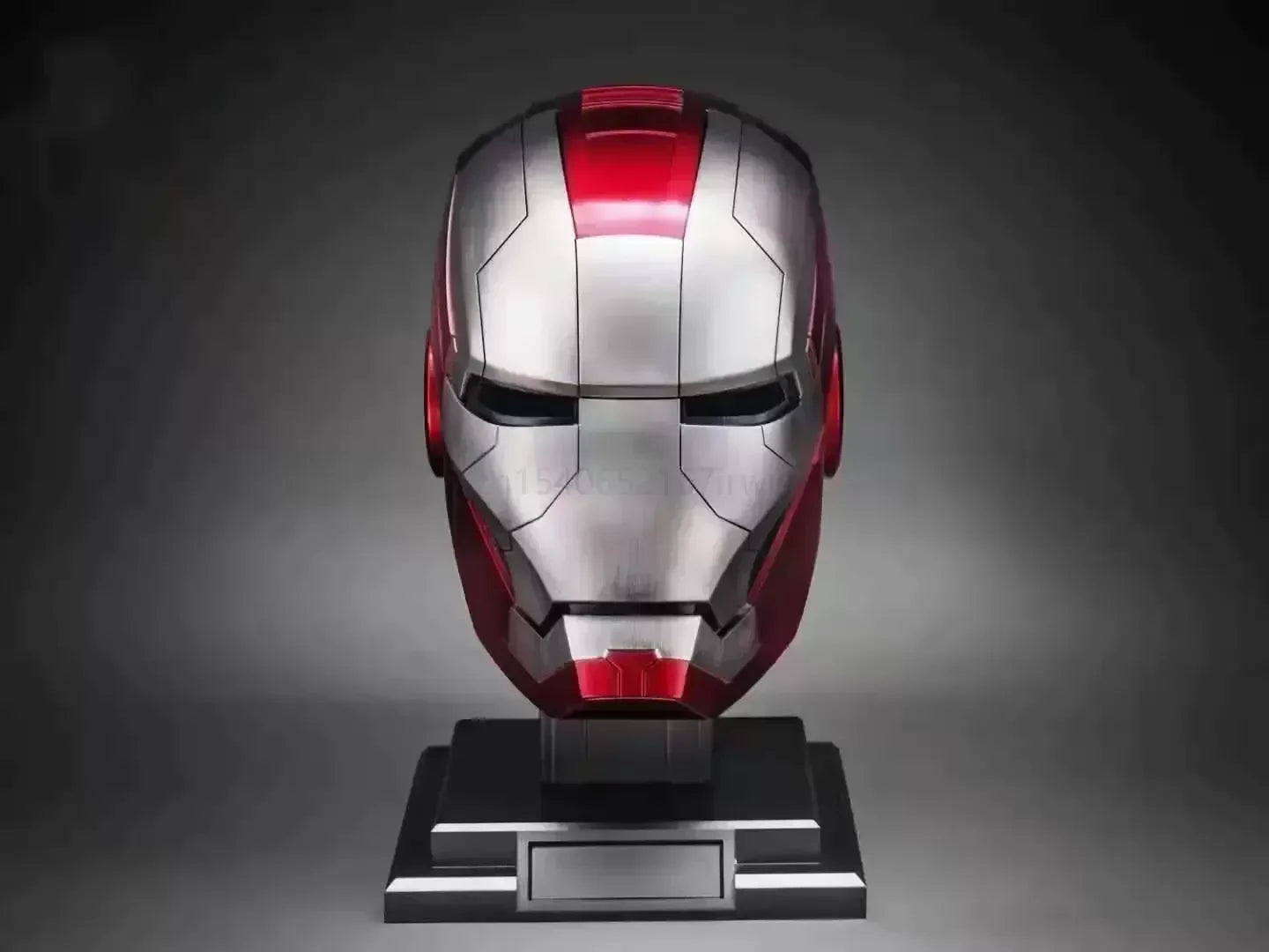 1/1 Iron Mk5 Man The Avengers Helmet Wearable And Transformable Voice-Activated Electric Opening Closing Collection Decoration