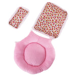 17cm Mini Doll's Accessories Set For Labubu Doll Pop 3Pcs/Set Bed+Quilt+Pillow Pajamas Sleeping Bag Dollhouse Gift,Girl's Toys