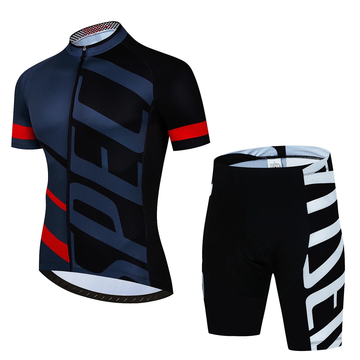 2024 Cycling Clothes Mtb Male Clothing Equipment Man Professional Shirt Shorts Men Jumper Summer Bike Jersey Bib Men's Tricuta