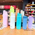 Tyeso Thermos Bottle Portable Sport Vacuum Flask Travel Stainless Steel Thermal Water Bottle Keeps Cold and Heat Thermal Mug