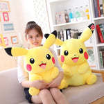 Kawaii Big Size Pokemon Pikachu Stuffed Toys Pikachu Plush Dolls Pikachu Peluche Pillow Xmas Gift For Kids Friends Boys