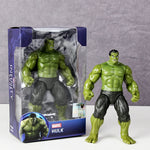 Avengers Legends Iron Man Spider Man Thor Captain America Thanos Hulk War Machine Action Figures Gif