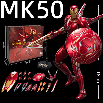 Original Iron Man Legends Mk42 War Machine MK1 MK2 MK3 MK4 MK5 MK6 MK7 Spider Man Avengers Infinity War Action Figure
