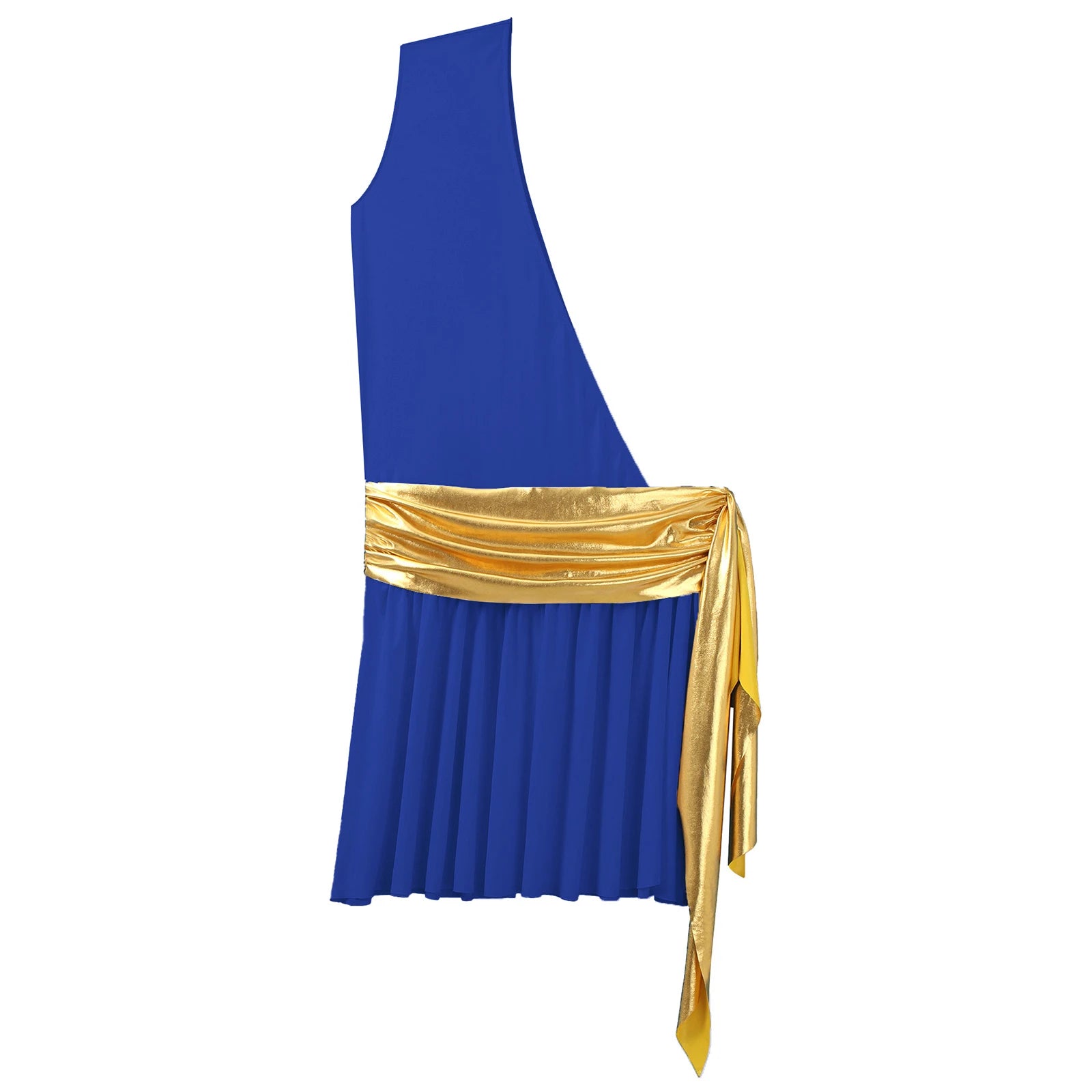 Mens Ancient Greek God Toga Gladiator Costumes Roman Emperor One Shoulder Sleeveless Robe Halloween Medieval Warrior Outfits