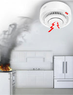 Tuya Smart WiFi Smoke Sensor Fire Protection Smoke Detector 85dB Sound Security System Firefighters  Smartlife APP Control