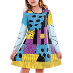 Halloween Sally Suit Cosplay Costume Anime Movie Bodysuit Spandex Jumpsuit Party Carnival Leggings Day of The Dead Zentai Set