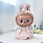 2025 New 38cm Labubu Hot Only Selling Clothes Labubu Mokoko Idol Doll Fashion Design Dress Coat Set Accessories Gift