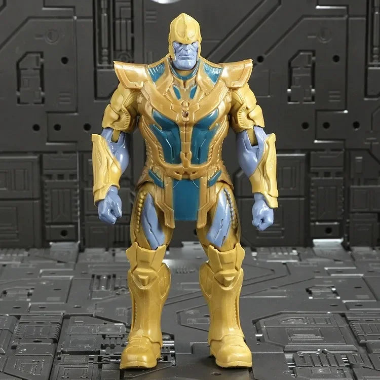 Marvel Comics Avengers Heroes Merchandise, Iron Man, Spider Man, Hulk, Desktop Decoration Model, Children's Toy, Birthday Gift