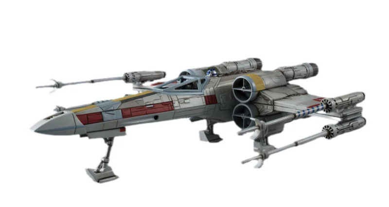 Spot Direct Delivery Bandai Original STAR WARS Anime Collectible Model Star Wars Series Action Figure Assembly Toys for Kids