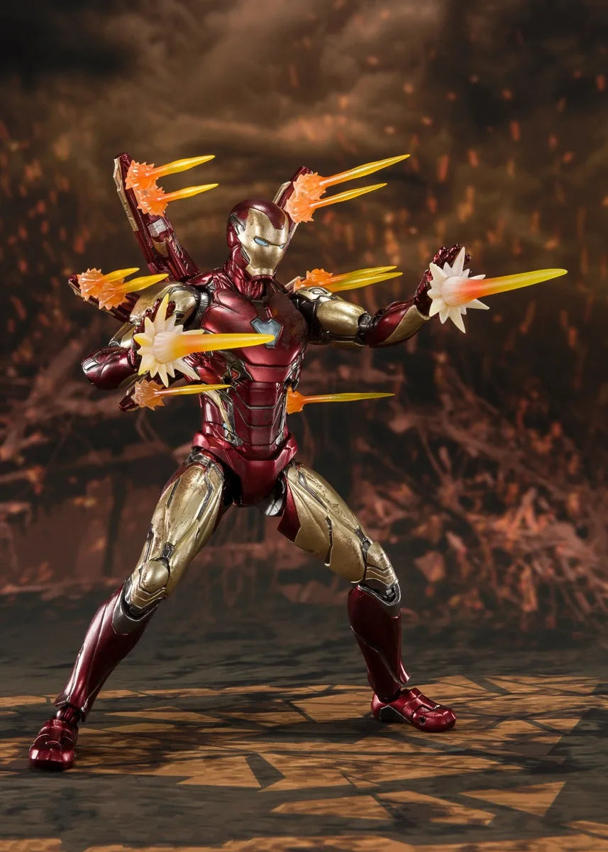 16cm Marvel Avengers Iron Man Mark 85 Ultimate Articulated Figure Model Statue Desktop Decoration Gift