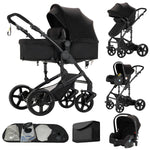 Baby Stroller Light Stroller for Newborn pushchair prams Baby Carriage 3 in 1 baby car seat Foldable Stroller with Mommy Bag