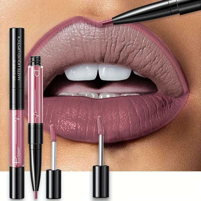 Ultra-Precise Waterproof Lip Liner - Lip Liners with High Pigment, Smooth, Sweatproof, Long-Lasting Wear for Perfect Lip Contour