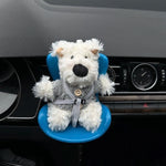 15-17cm doll Seat  Labubu carseat Safety Seat Cute Doll Air Outlet Aromatherapy decoration high-grade Car Interior Decoration